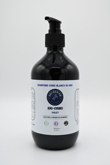 shampoing violet chevaux