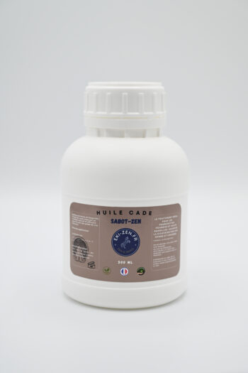 huile de cade sabots