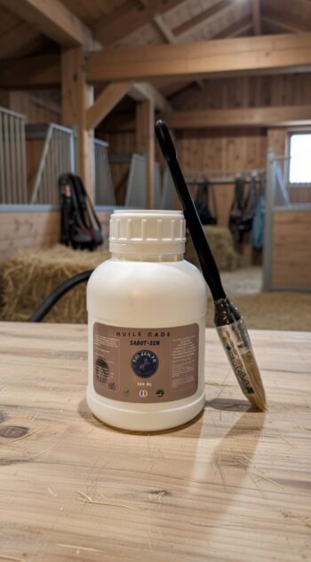 huile de cade sabots