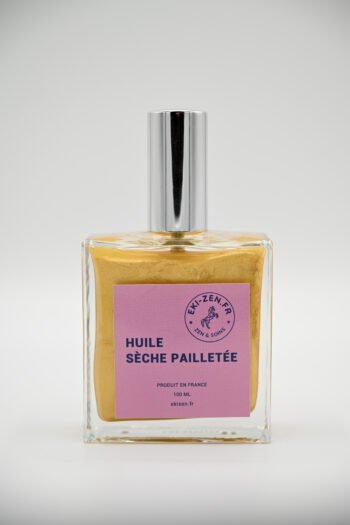 huile pailletée